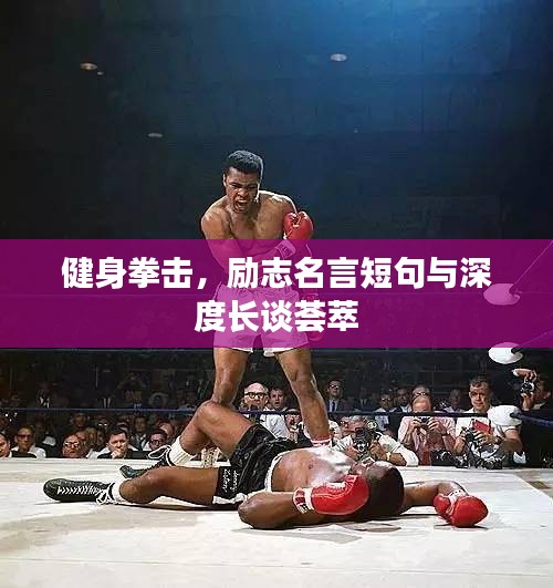 健身拳击，励志名言短句与深度长谈荟萃